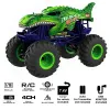 1:10 Dinosaur remote control car, mountain climbing, Bigfoot, four-wheel drive toy model, off-road vehicle, rock climbing car, children details Picture